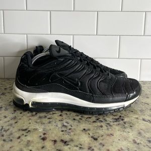 Nike Air Max 97 / Plus Black Anthracite White Men's Size 9.5 AH8144-001
